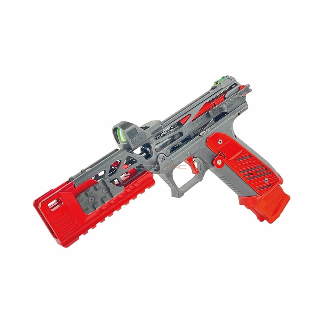 CTM Tactical Extended rail blast shield for AAP-01 - Red