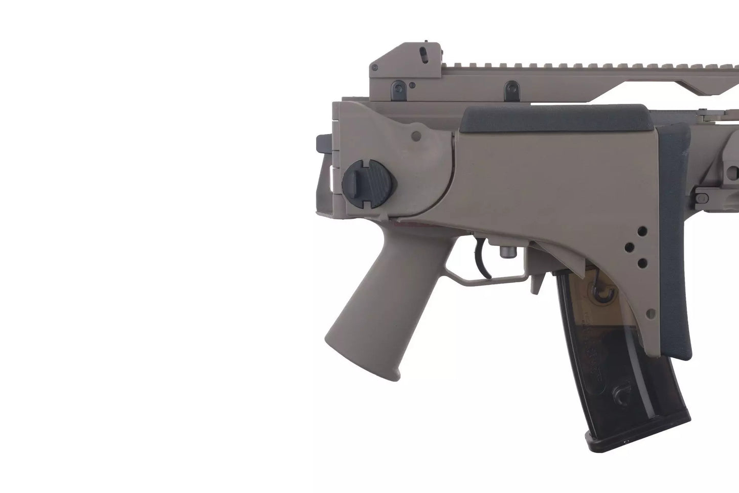 Specna Arms SA-G11V KeyMod EBB Karabiner Nachbildung – Tan (unter 0,5 Joule)