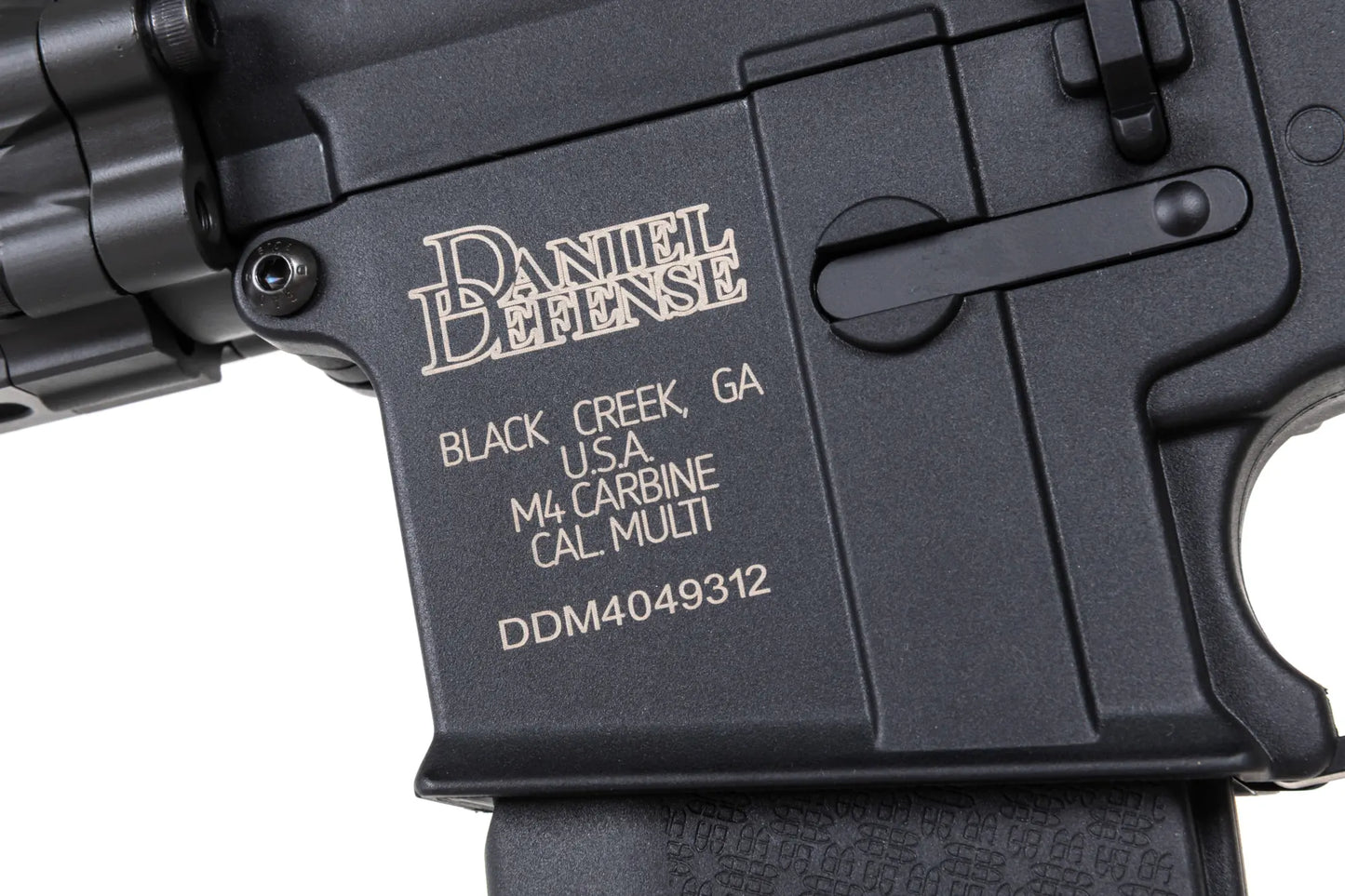 Specna Arms Daniel Defense® RIS III 10.5'' SA-C27 CORE™ Gen. 2 HAL™ ETU ASG Karabiner – Grau (unter 0,5 Joule)
