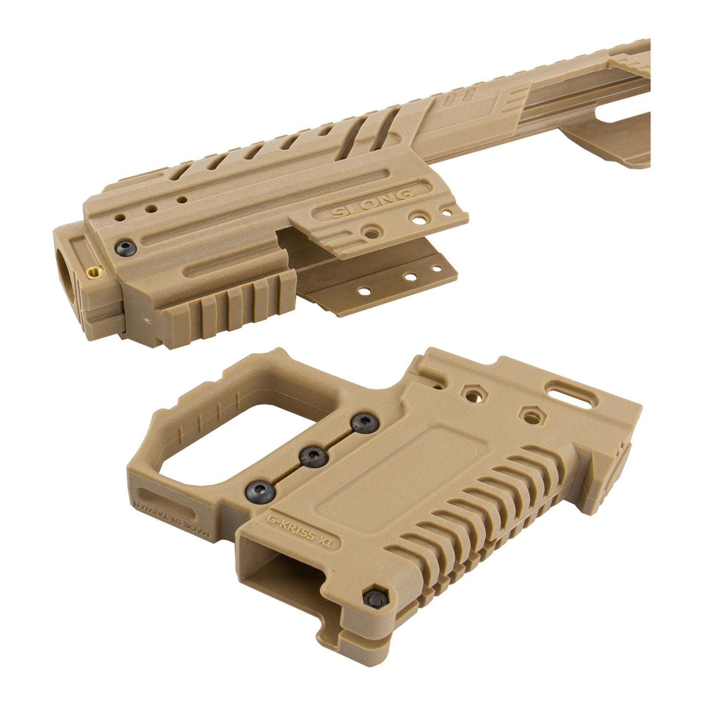 SLONG AIRSOFT conversion Kit MPG + G-KRISS XI - Brown / Black