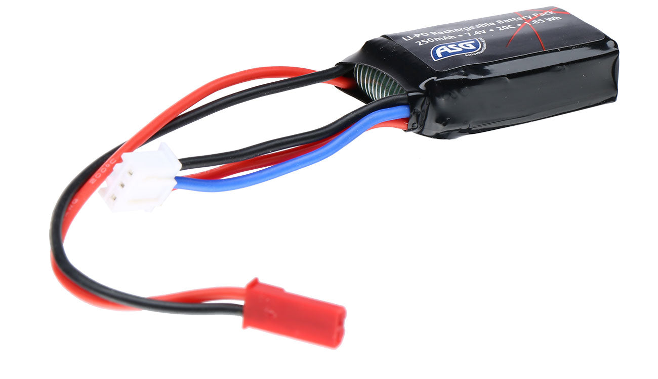 ASG 7.4V 250mah 20C lipo battery for HPA