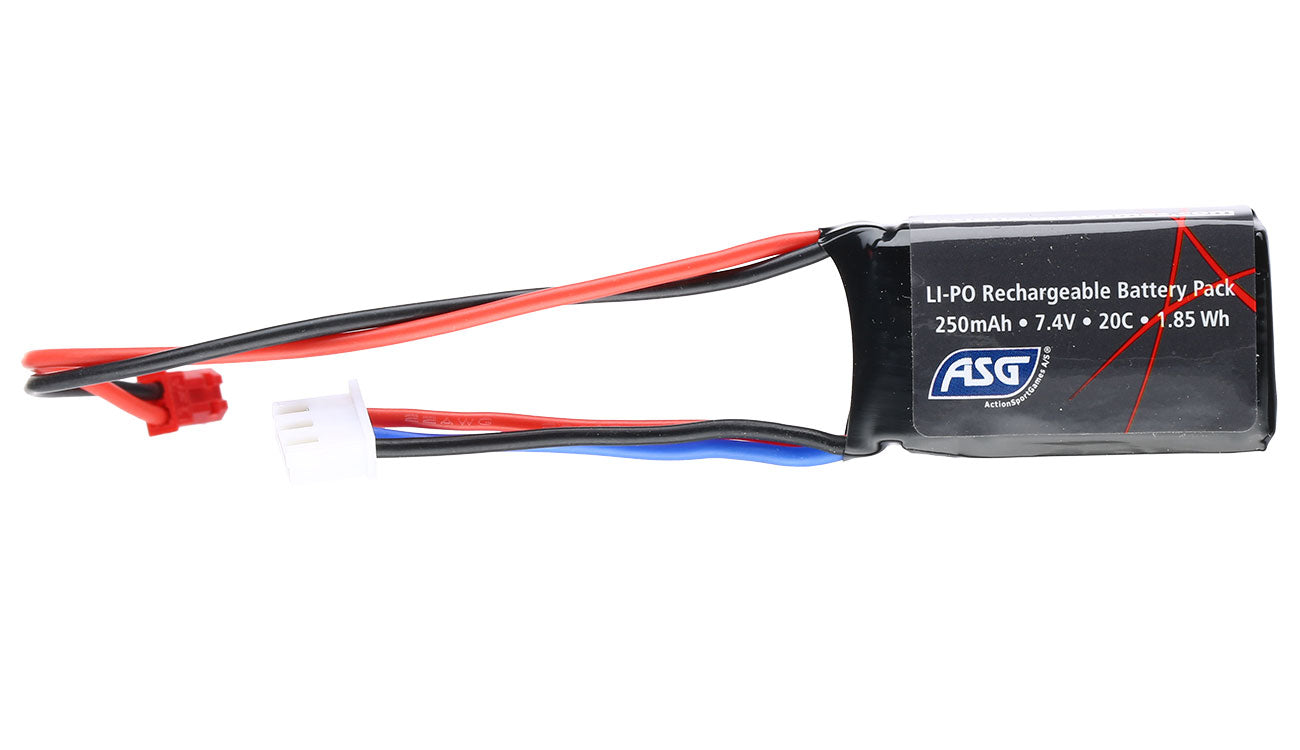 ASG 7.4V 250mah 20C lipo battery for HPA