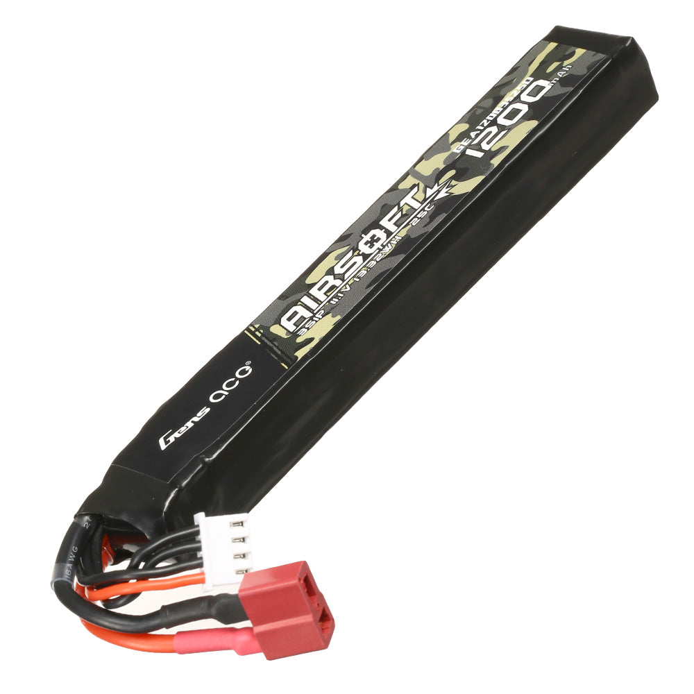 Gens ace 25C 1200mAh 11.1V Lipo Battery - T-plug