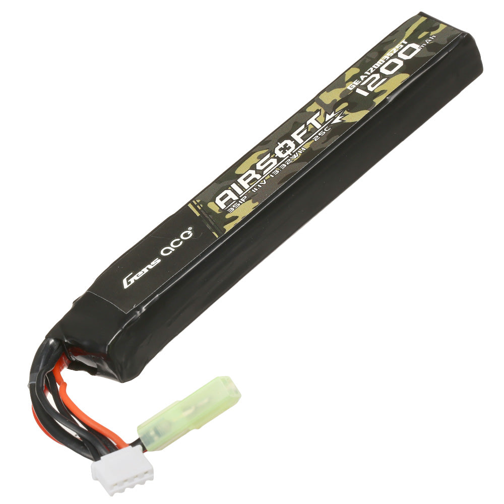 Gens ace 25C 1200mAh 11.1V Lipo Battery - Mini tamiya