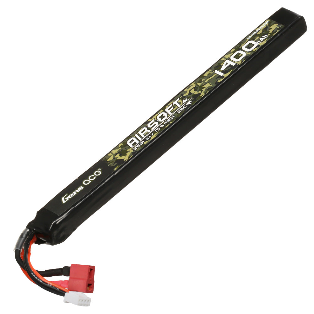 Gens ace 25C 1400mAh 11.1V Lipo Battery - T-plug
