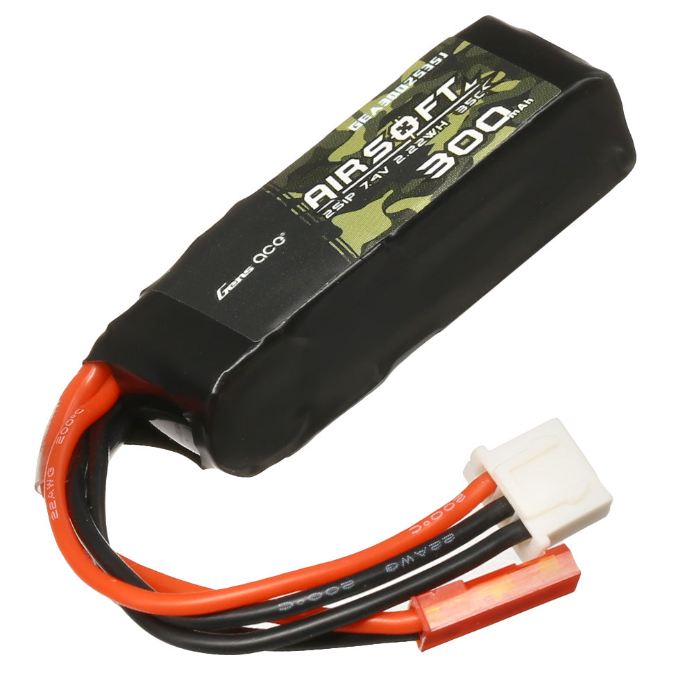 Gens ace 250mAh 7.4V 35C Lipo Battery - JST