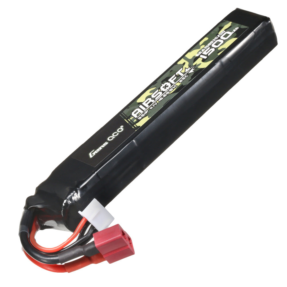 Gens ace 25C 1500mAh 11.1V Airsoft Gun Lipo Battery - T Plug