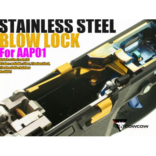 COWCOW Technology Slide stop for AAP-01 - Gold