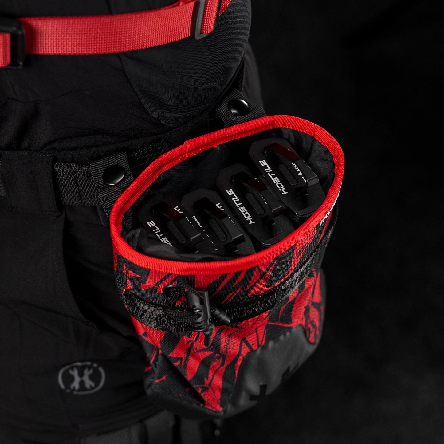 AK Army EVAC DUMP POUCH - RED
