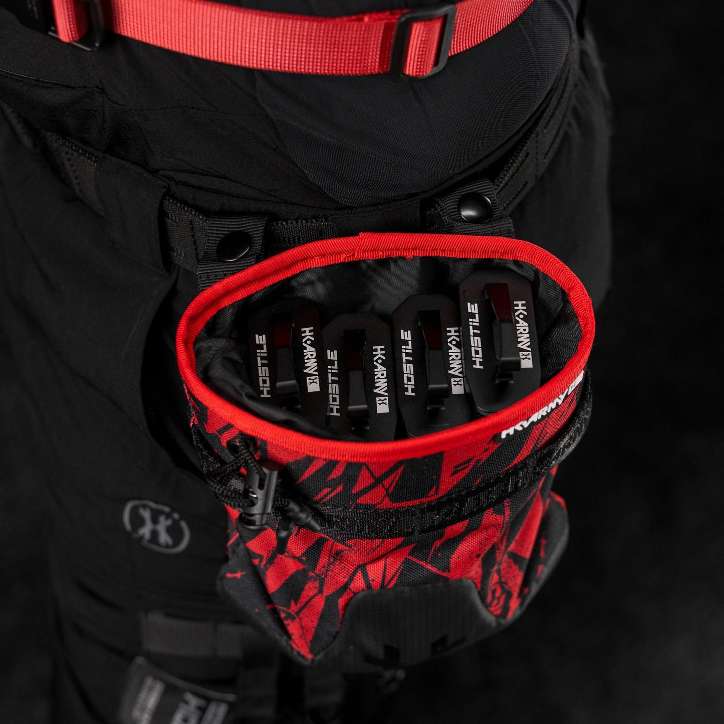 AK Army EVAC DUMP POUCH - RED