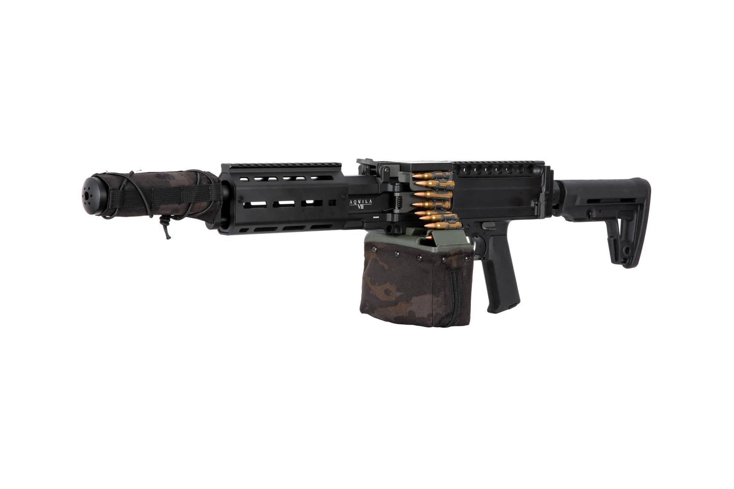 AQUILA VII LMG Light Machine Gun Replica - black 0,5 Joule