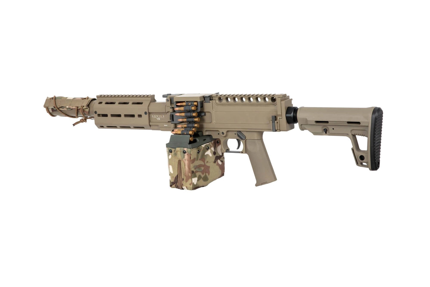 AQUILA VII LMG Light Machine Gun Replica - tan 0,5 Joule