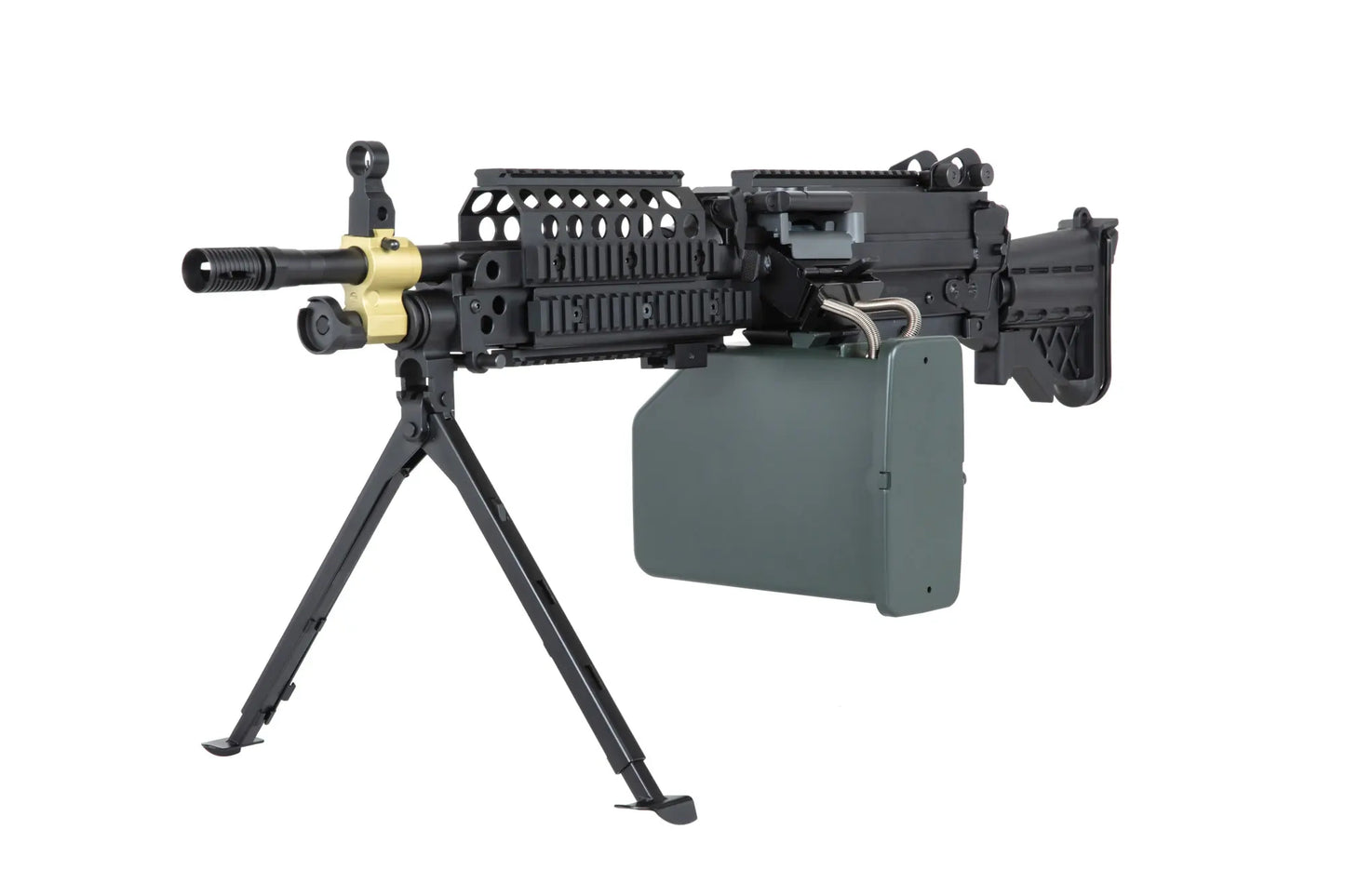 A&K Cybergun MK46 Black Airsoft Machine Gun 0,5 Joule