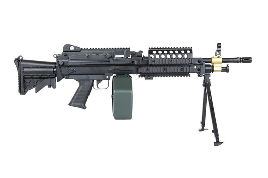 A&K Cybergun MK46 Black Airsoft Machine Gun 0,5 Joule