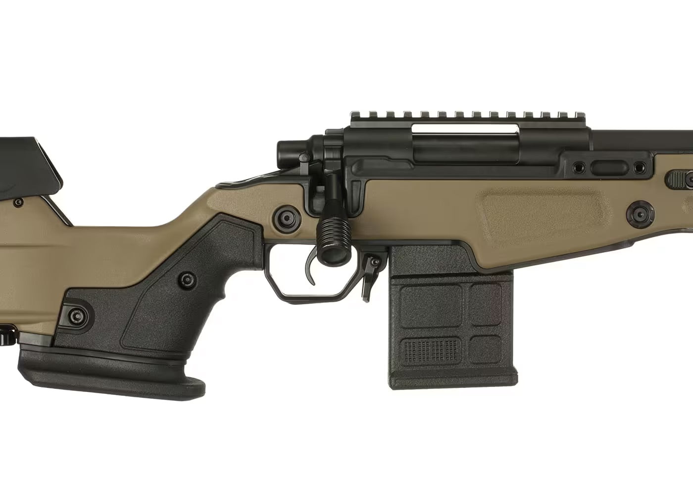 Action Army AAC T10 Bolt Action Sniper Rifle DARK EARTH