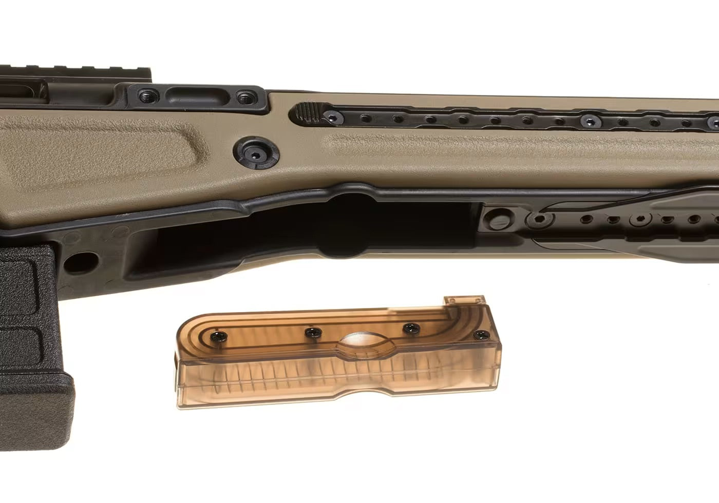 Action Army AAC T10 Bolt Action Sniper Rifle DARK EARTH
