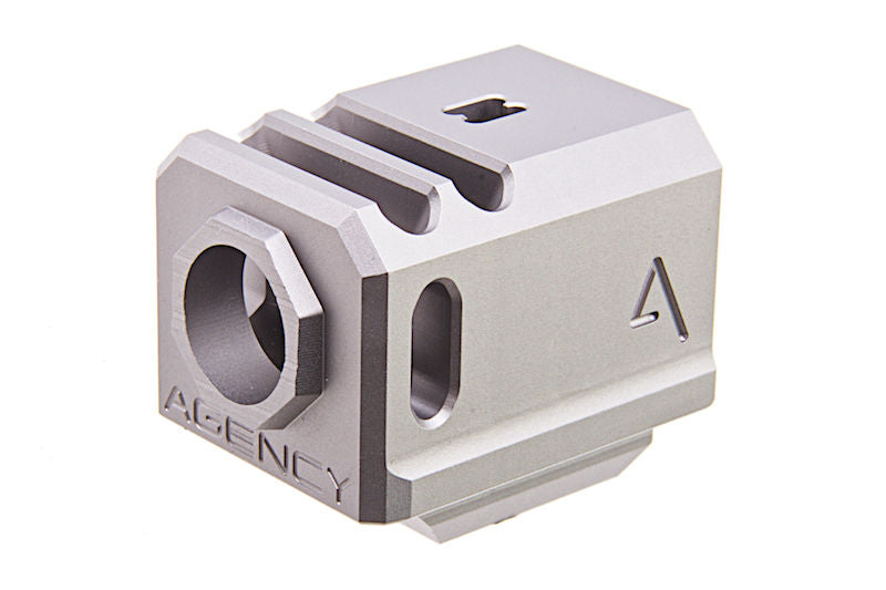 Agency Arms Airsoft 417 Compensator (14mm CCW) - Grey