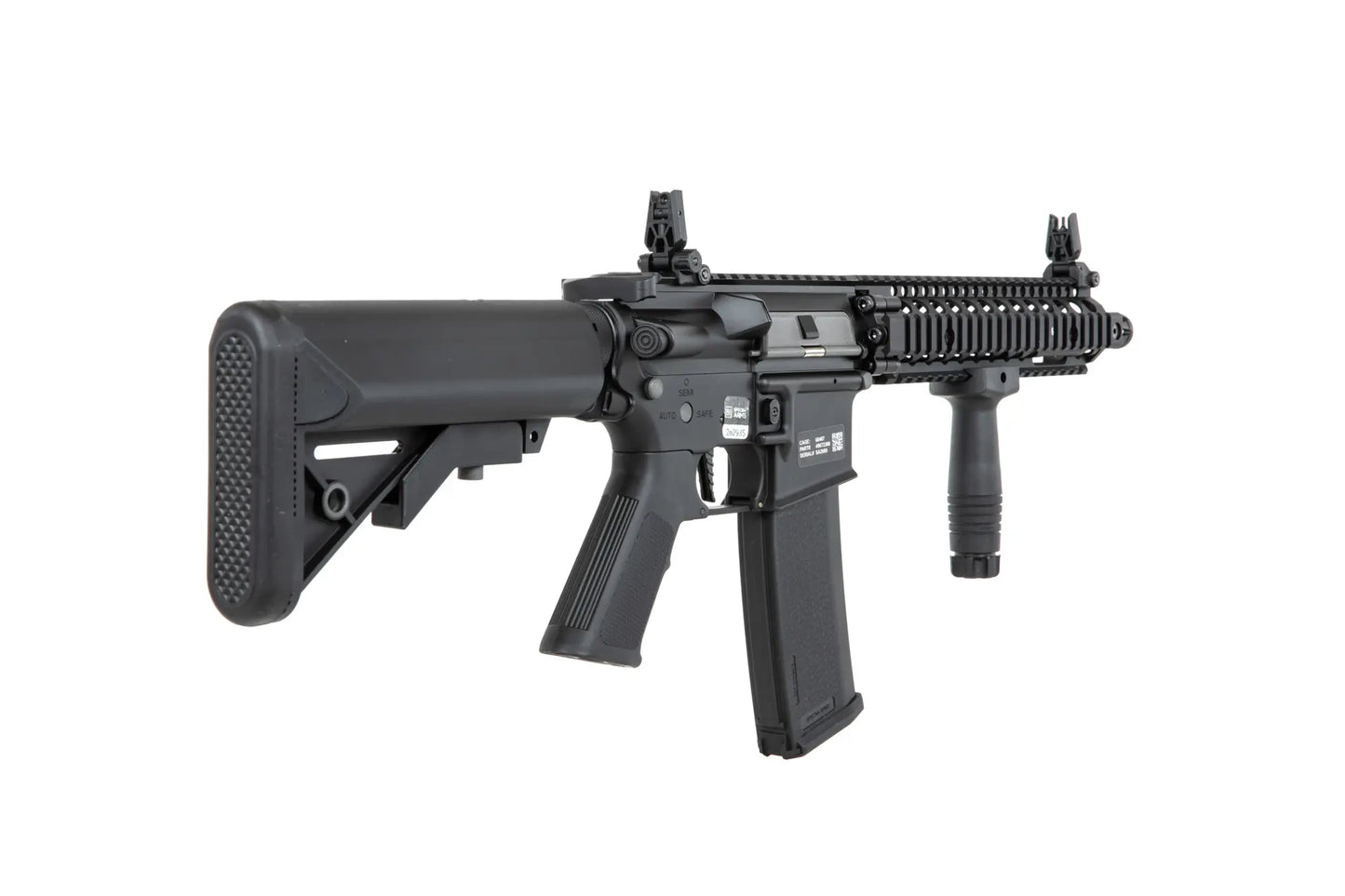 Airsoft rifle Specna Arms Daniel Defense® MK18 SA-P19 Prime™ HAL™ ETU with brushless motor Black 0,5 Joule