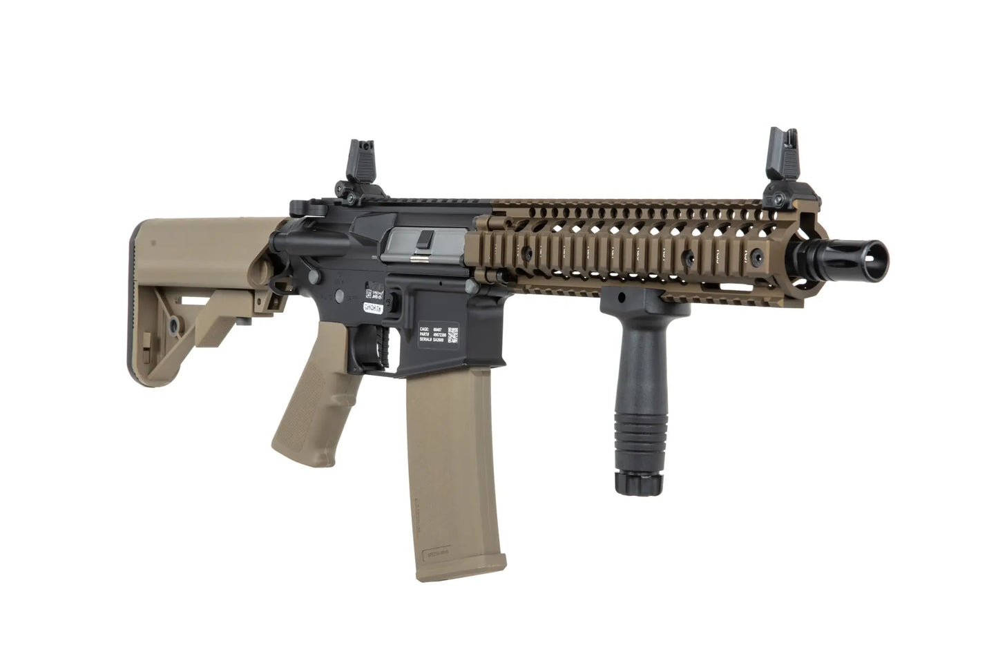 Airsoft rifle Specna Arms Daniel Defense® MK18 SA-P19 Prime™ HAL™ ETU with brushless motor Chaos Bronze 0,5 Joule