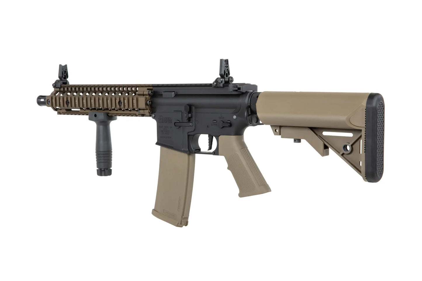 Airsoft rifle Specna Arms Daniel Defense® MK18 SA-P19 Prime™ HAL™ ETU with brushless motor Chaos Bronze 0,5 Joule