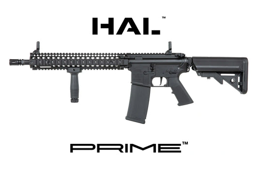 Airsoft rifle Specna Arms Daniel Defense® MK18 SA-P26 Prime™ HAL™ ETU with brushless motor Black 0,5 Joule
