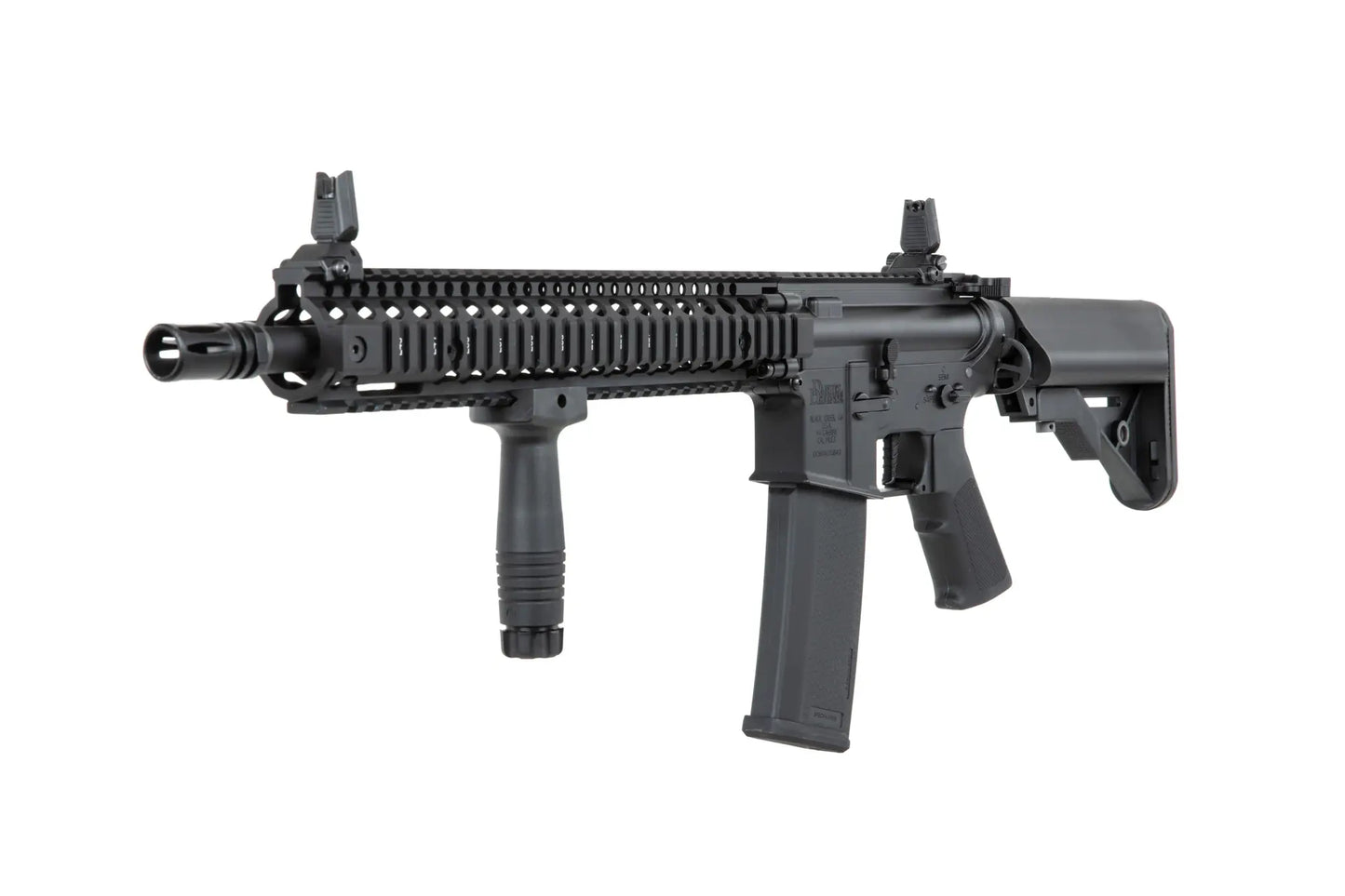 Airsoft rifle Specna Arms Daniel Defense® MK18 SA-P26 Prime™ HAL™ ETU with brushless motor Black 0,5 Joule