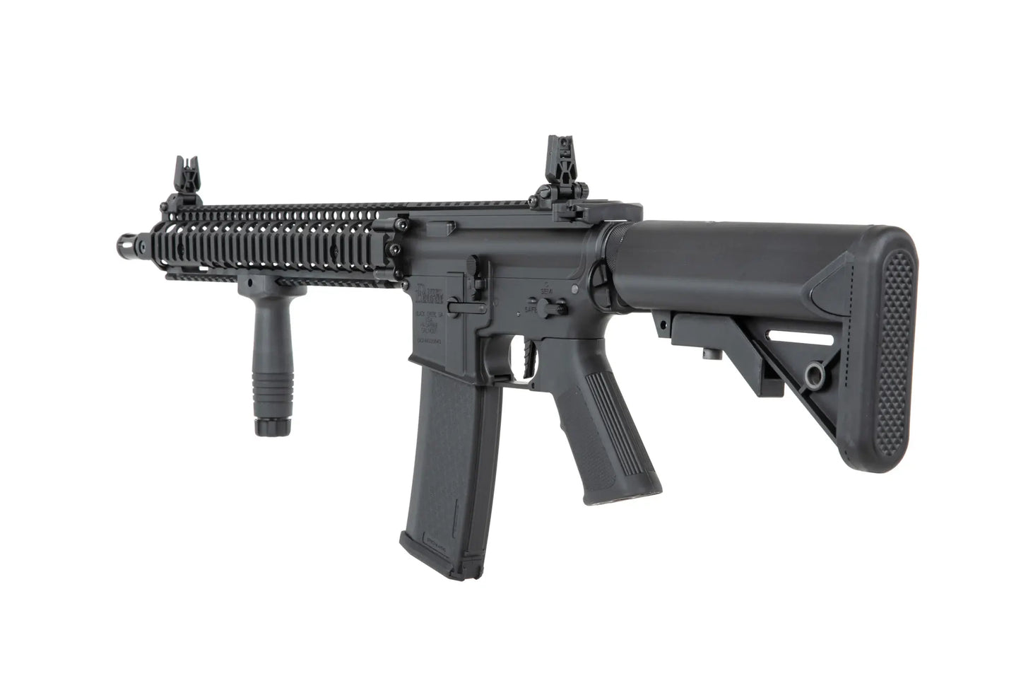Airsoft rifle Specna Arms Daniel Defense® MK18 SA-P26 Prime™ HAL™ ETU with brushless motor Black 0,5 Joule