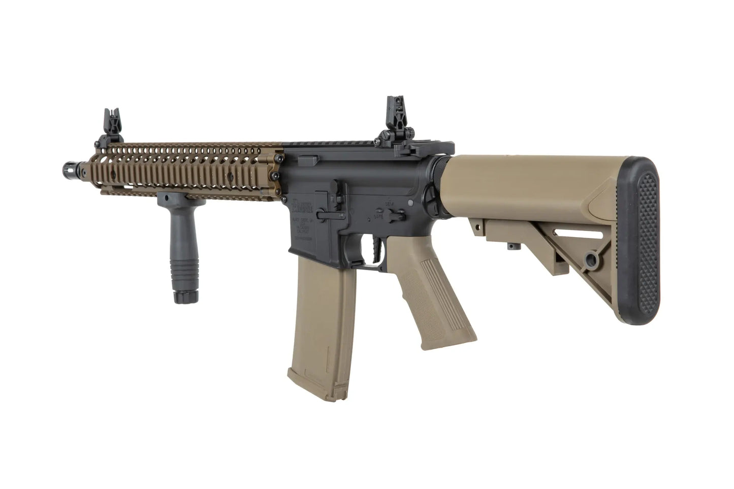 Airsoft rifle Specna Arms Daniel Defense® MK18 SA-P26 Prime™ HAL™ ETU with brushless motor Chaos Bronze 0,5 Joule