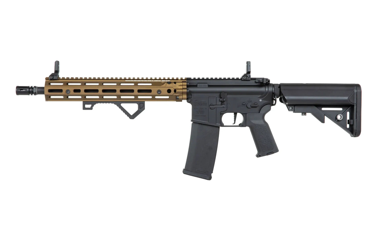 Airsoft rifle Specna Arms Daniel Defense® RIS III 12.5'' SA-P28 Prime™ HAL™ ETU with brushless motor Chaos Bronze 0,5 Joule