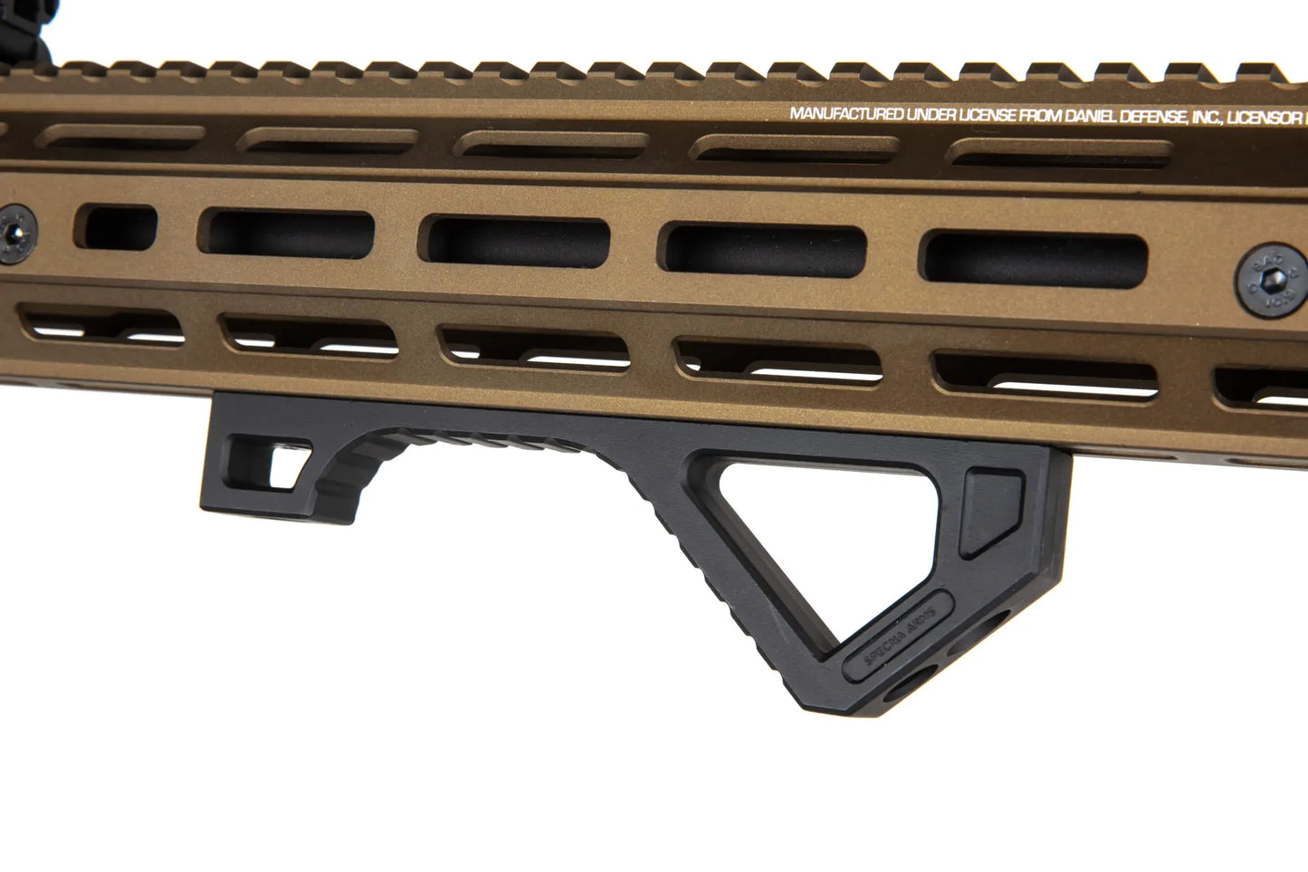 Airsoft rifle Specna Arms Daniel Defense® RIS III 12.5'' SA-P28 Prime™ Kestrel™ ETU with brushless motor Chaos Bronze 0,5 Joule