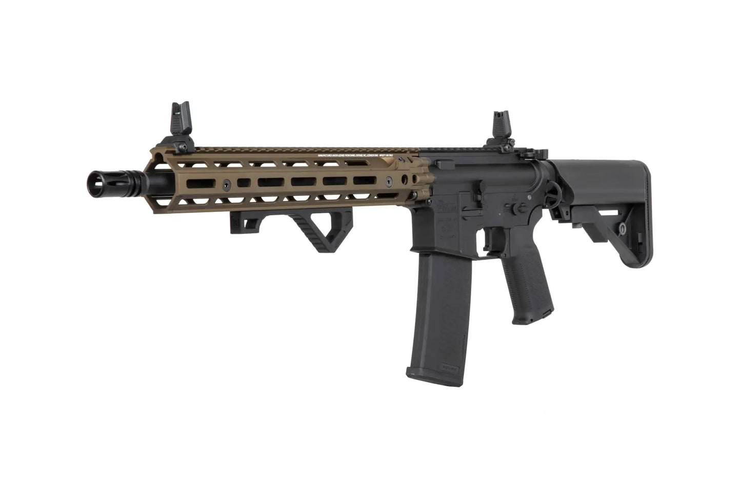 Airsoft rifle Specna Arms Daniel Defense® RIS III 12.5'' SA-P28 Prime™ Kestrel™ ETU with brushless motor Chaos Bronze 0,5 Joule