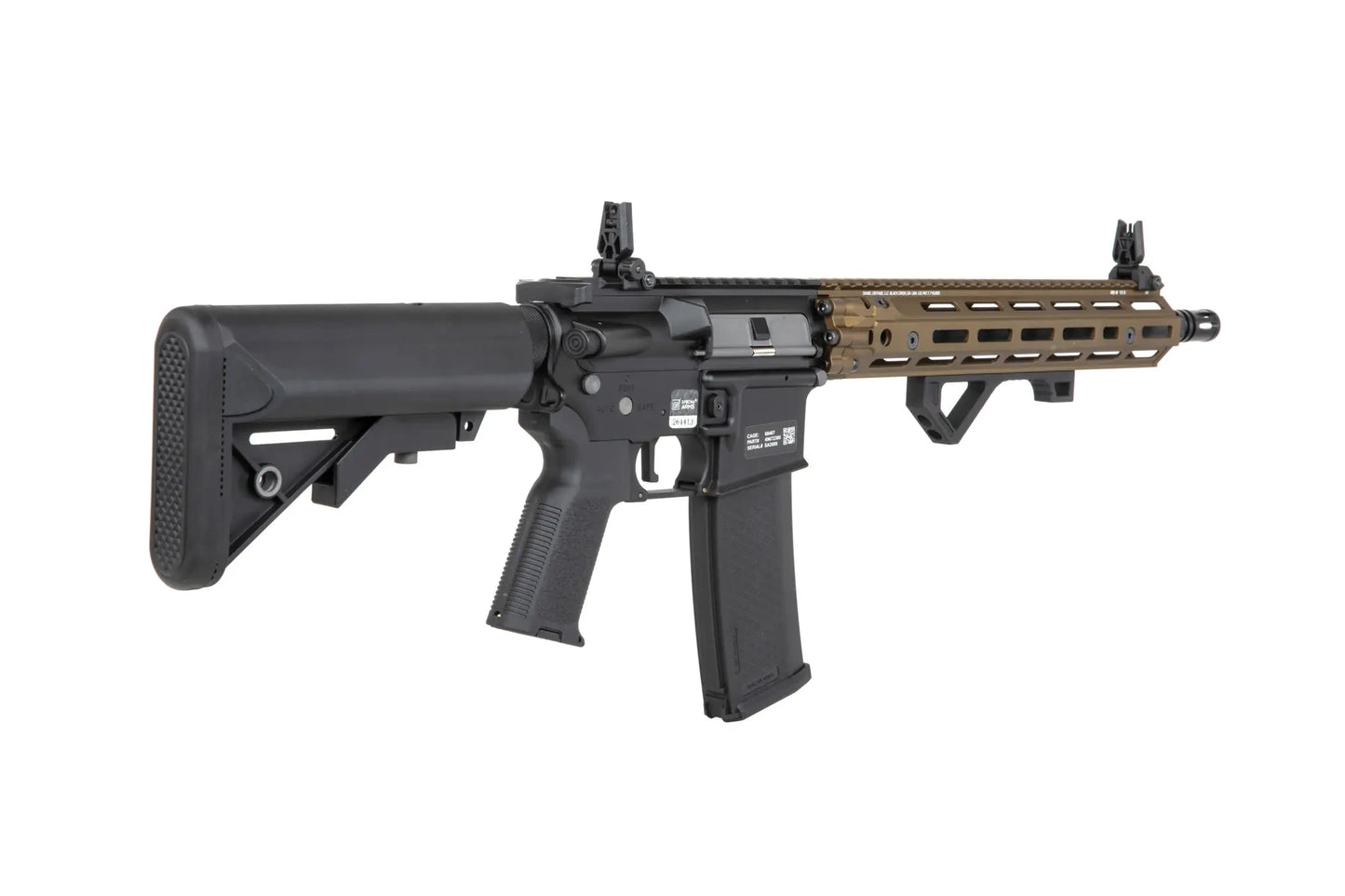 Airsoft rifle Specna Arms Daniel Defense® RIS III 12.5'' SA-P28 Prime™ Kestrel™ ETU with brushless motor Chaos Bronze 0,5 Joule