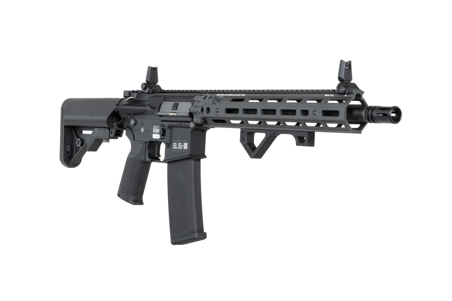 Airsoft rifle Specna Arms Daniel Defense® RIS III 12.5'' SA-P28 Prime™ Kestrel™ ETU with brushless motor Grey 0,5 Joule