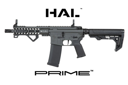 Airsoft rifle Specna Arms RRA SA-P17 Prime™ Light Ops Stock HAL™ ETU with brushless motor Grey 0,5 Joule