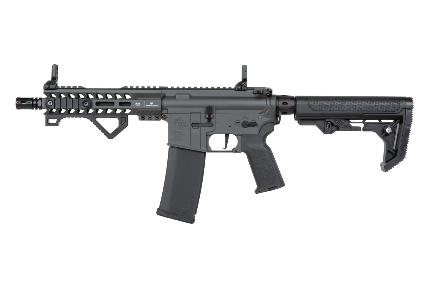 Airsoft rifle Specna Arms RRA SA-P17 Prime™ Light Ops Stock HAL™ ETU with brushless motor Grey 0,5 Joule