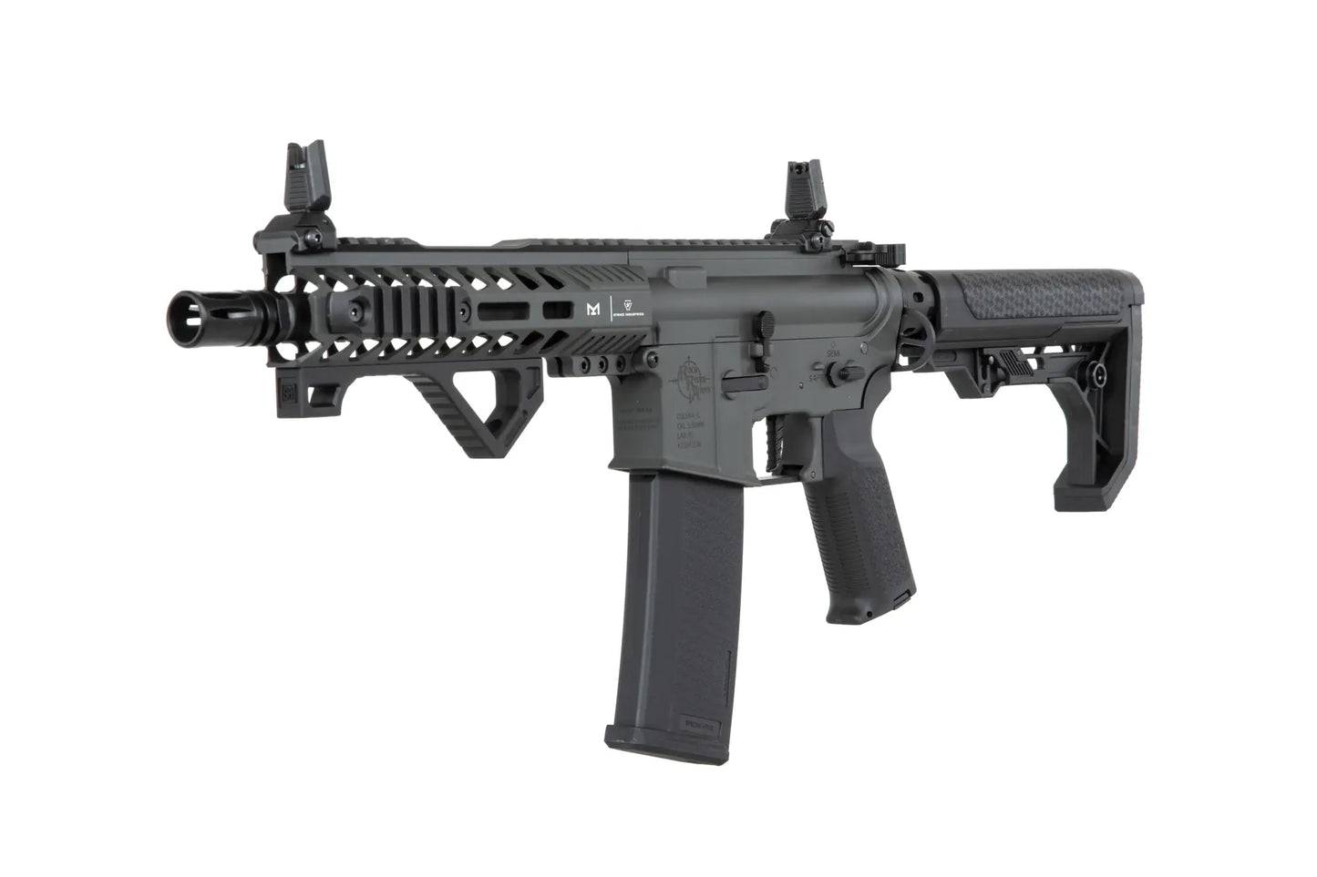 Airsoft rifle Specna Arms RRA SA-P17 Prime™ Light Ops Stock HAL™ ETU with brushless motor Grey 0,5 Joule