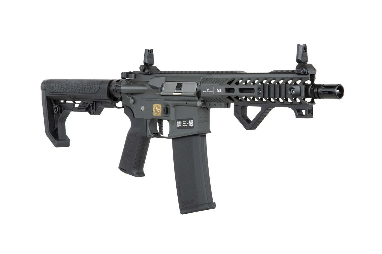 Airsoft rifle Specna Arms RRA SA-P17 Prime™ Light Ops Stock HAL™ ETU with brushless motor Grey 0,5 Joule