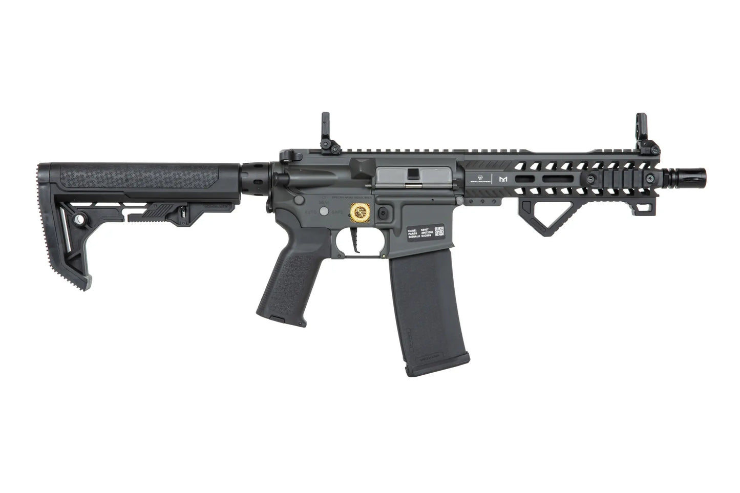 Airsoft rifle Specna Arms RRA SA-P17 Prime™ Light Ops Stock HAL™ ETU with brushless motor Grey 0,5 Joule