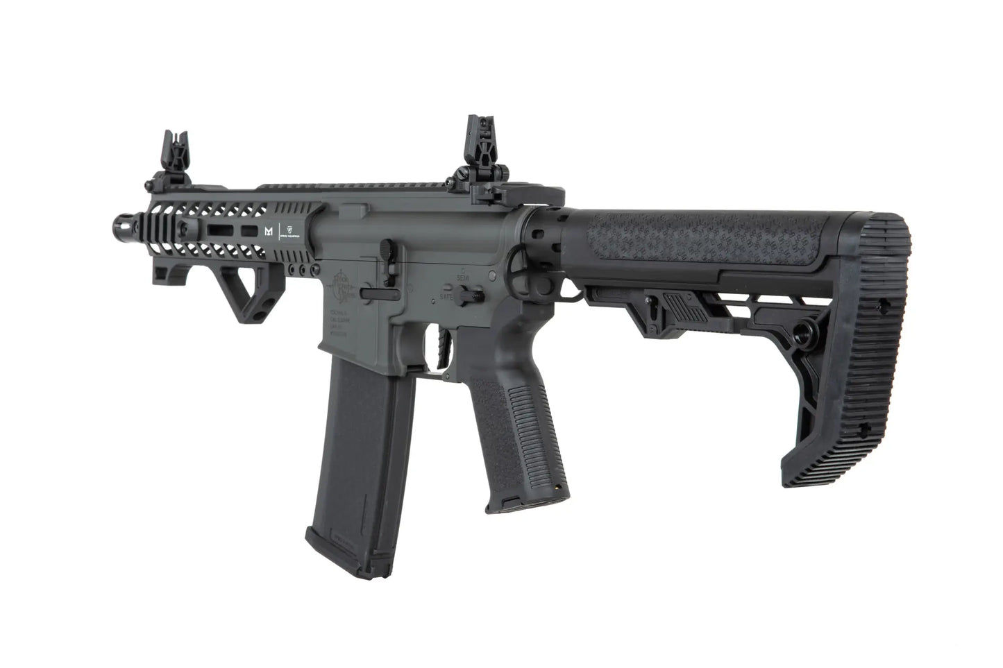Airsoft rifle Specna Arms RRA SA-P17 Prime™ Light Ops Stock HAL™ ETU with brushless motor Grey 0,5 Joule