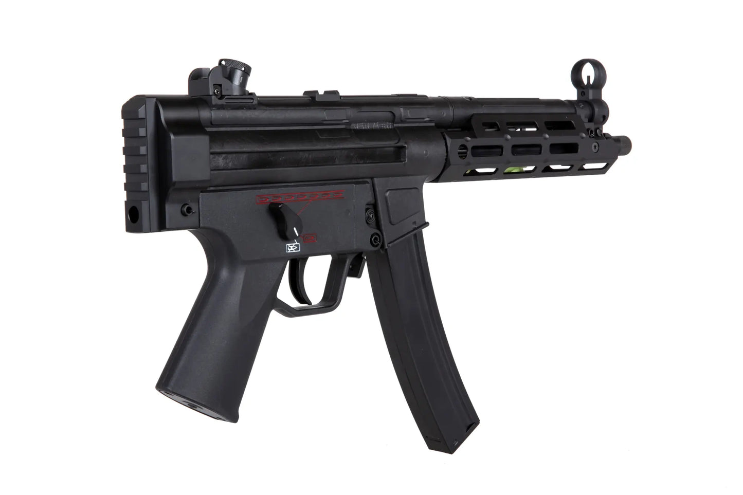 Airsoft submachine gun Golden Eagle 6858 M-Lok Black 0,5 Joule