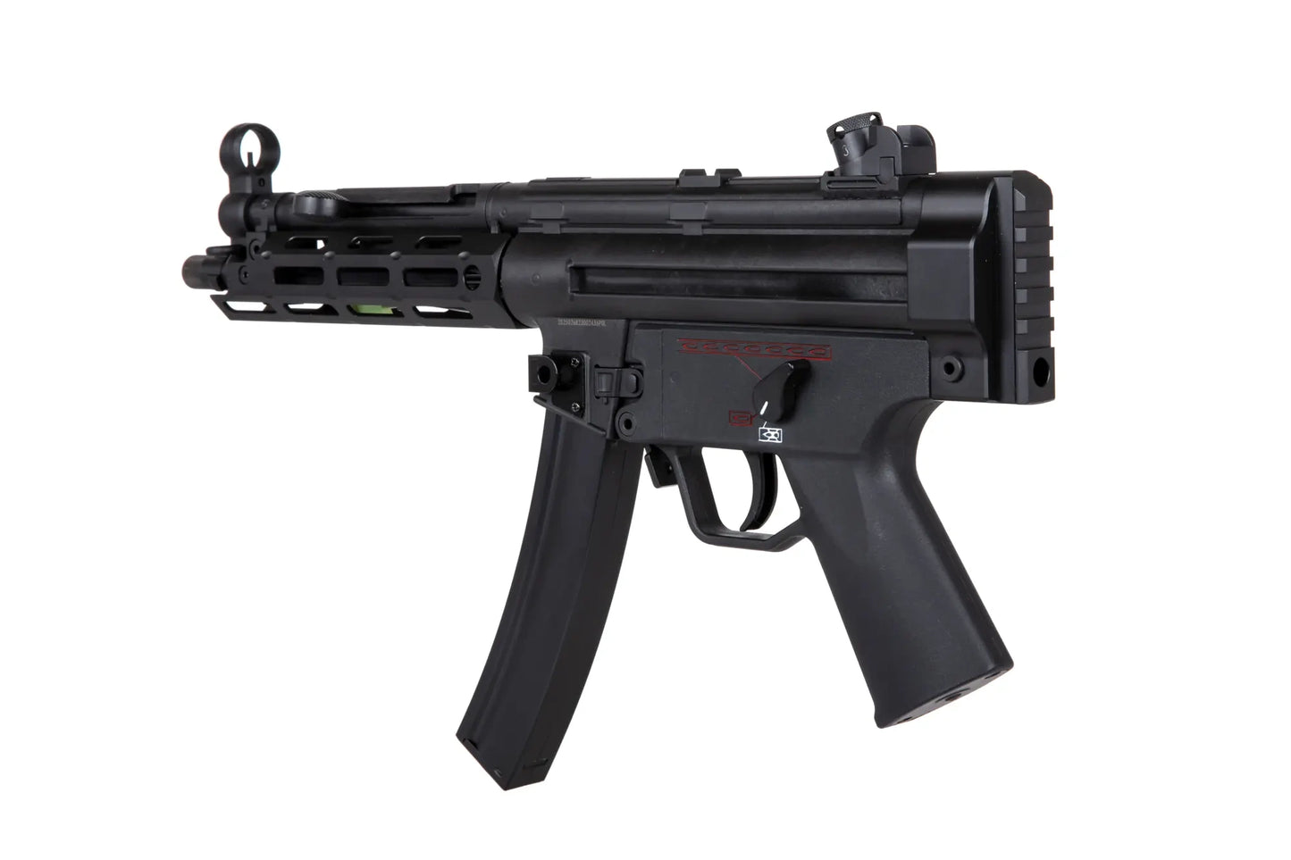 Airsoft submachine gun Golden Eagle 6858 M-Lok Black 0,5 Joule