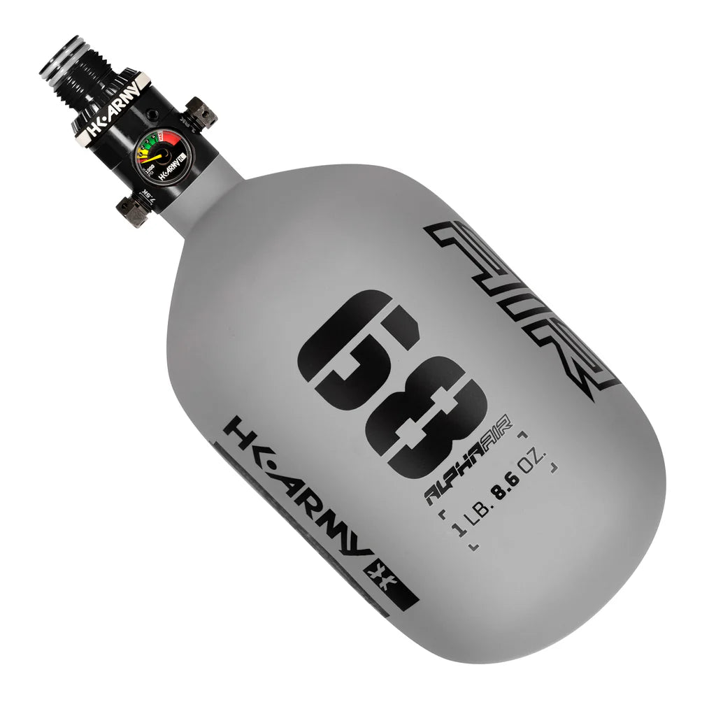 ALPHA AIR - 1,1 L / 300 Bar 68CI/4500PSI HP8 AIR SYSTEM - GRAPHITE GREY