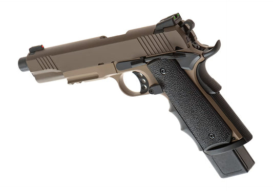 Army Armament M1911 Extended Full Metal GBB DESERT