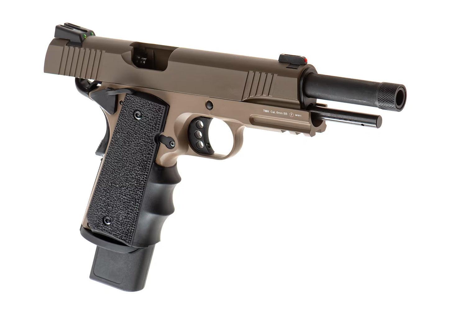 Army Armament M1911 Extended Full Metal GBB DESERT
