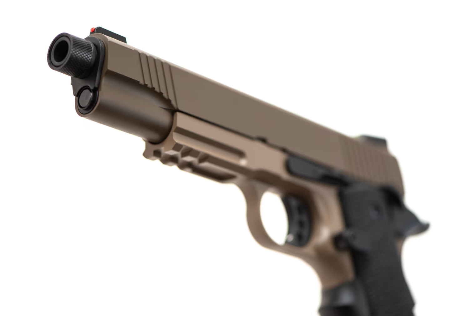 Army Armament M1911 Extended Full Metal GBB DESERT