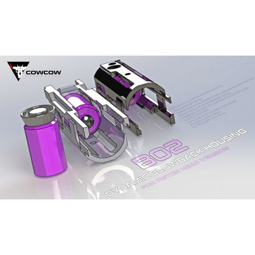 COWCOW Technology B02 Blowback Housing - Silver