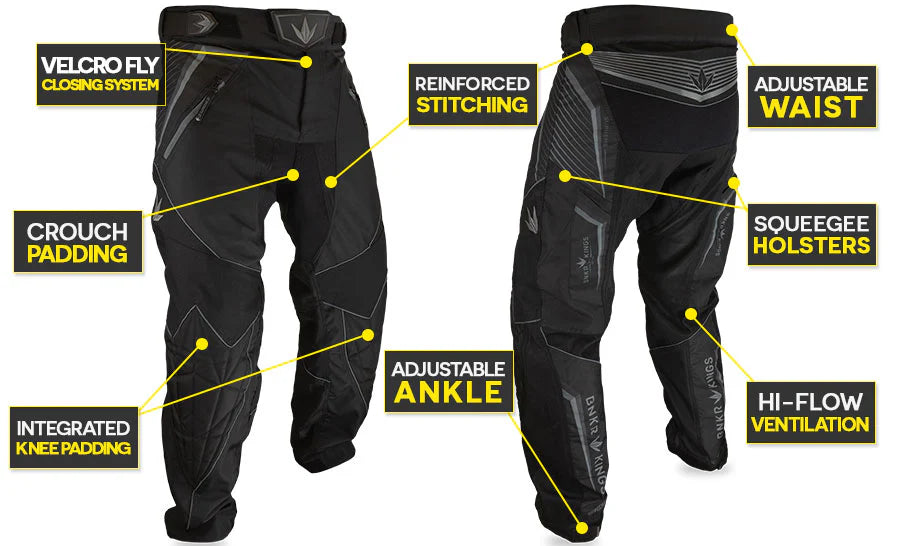 Bunkerkings V2 Supreme Pants - Black