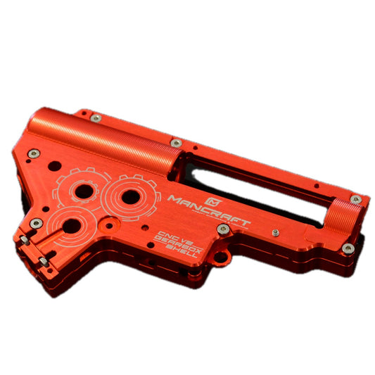 CNC Gearbox V2 - 8mm Rot / Orange