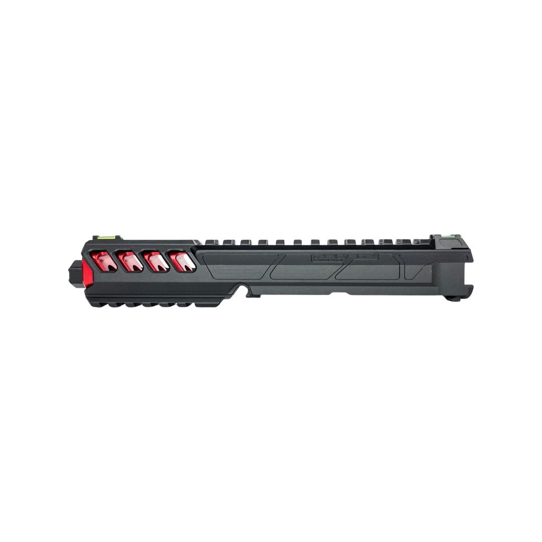 CTM tactical FUKU-2 CNC short normal upper set for AAP-01 - Black / Red