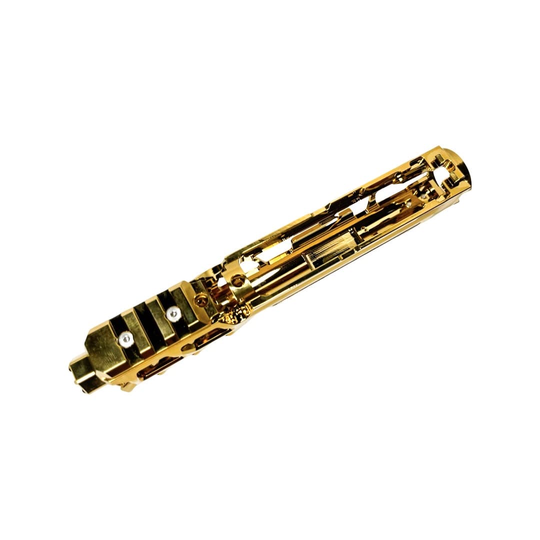 CTM tactical FUKU-2 CNC short normal upper set for AAP-01 - Electroplated Gold